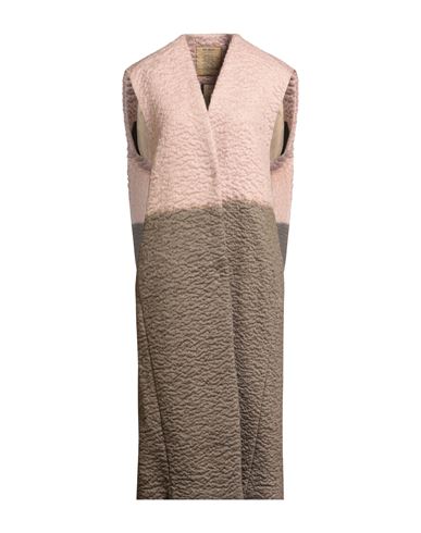 Uma Wang Woman Vest Pink Size S Mohair Wool, Cotton, Polyamide, Wool In Pink