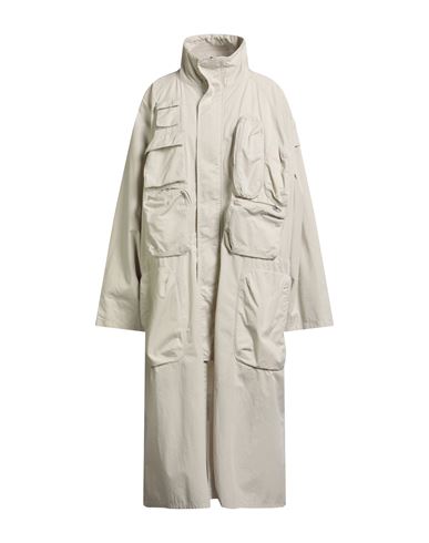 Mm6 Maison Margiela Woman Overcoat & Trench Coat Beige Size M Cotton In Sand