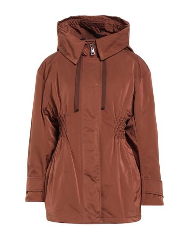 Ermanno Scervino Woman Jacket Rust Size 8 Polyester In Red