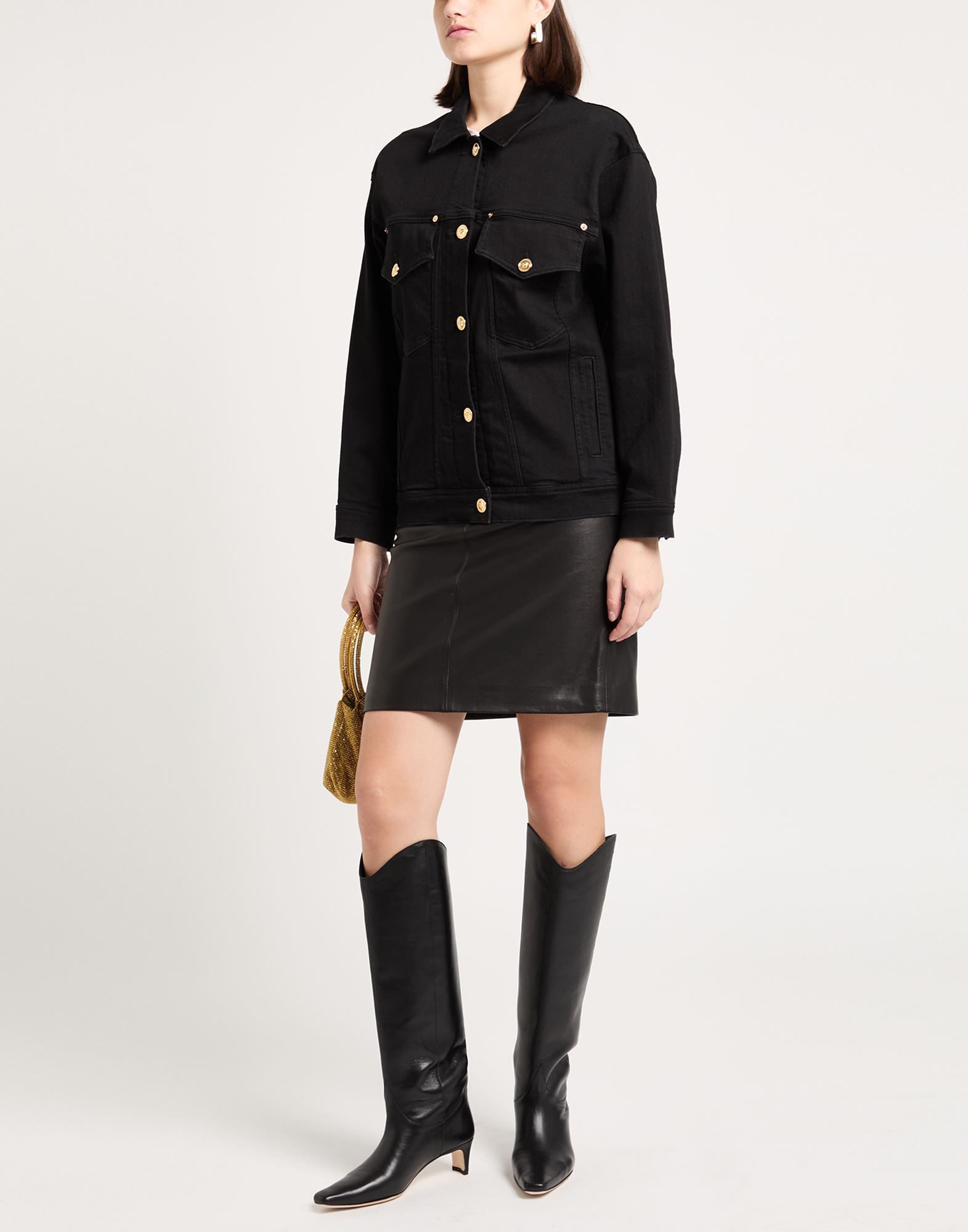  Versace - Capispalla - Capispalla Jeans - On Yoox.com 
