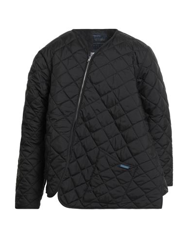 Comme Des Garçons Shirt X Lavenham Man Puffer Black Size M Polyester In Black