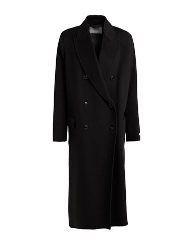 Paltò Woman Coat Black Size 10 Cashmere In Black