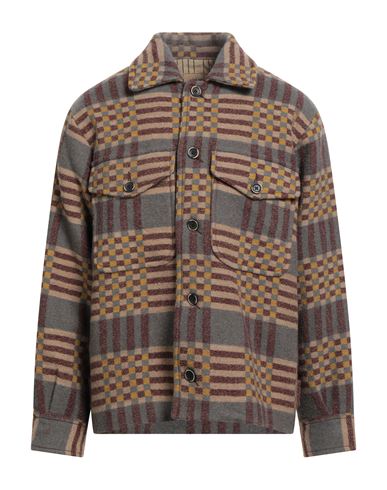Uma Wang Man Jacket Grey Size L Virgin Wool In Multi