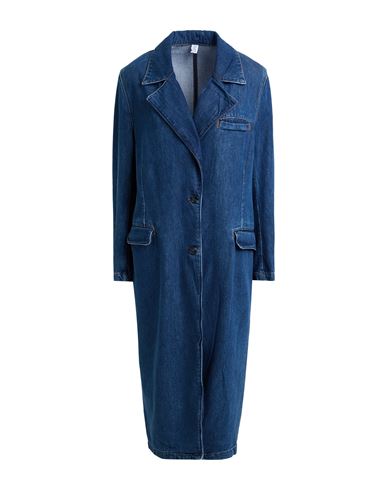 Liu •jo Better Denim Woman Denim Outerwear Blue Size 4 Cotton, Lyocell In Blue