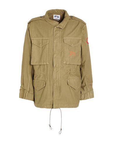 President's Man Jacket Military Green Size L Cotton In Green