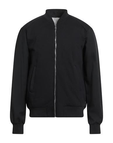 Yes London Man Jacket Black Size Xxl Cotton, Virgin Wool, Polyester, Elastane In Black