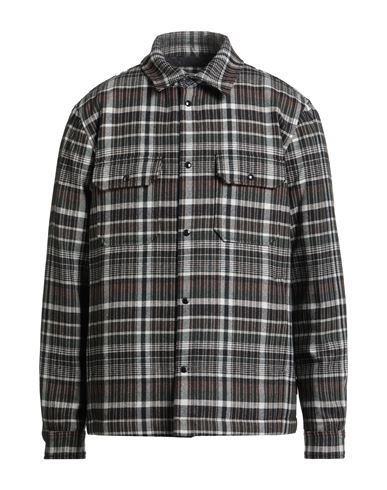 Woolrich Man Puffer Midnight Blue Size Xxl Wool, Polyester, Polyamide In Gray