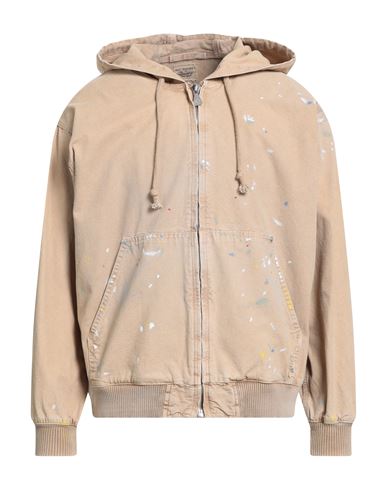 Roy Rogers Roÿ Roger's X Dave's New York Man Jacket Beige Size Xl Cotton In Sand