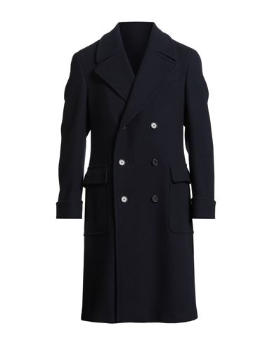 Caruso Man Coat Black Size 44 Wool, Cashmere In Black
