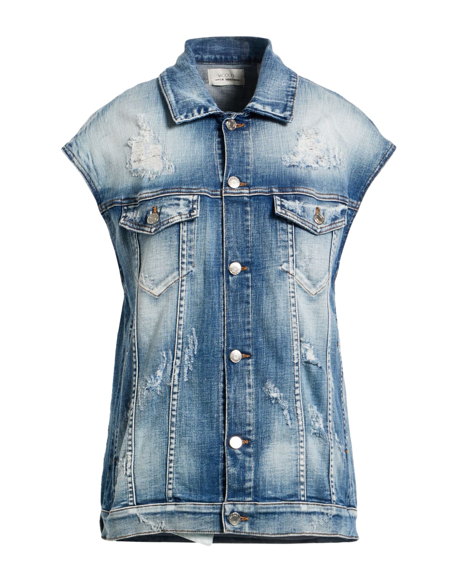  VICOLO ΠΑΛΤΟ & ΤΖΑΚΕΤ Denim τζάκετ