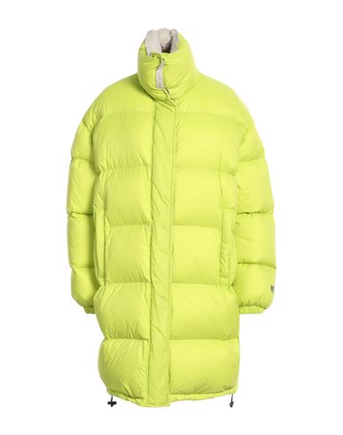 Msgm Woman Puffer Lime Green Size 2 Polyamide In Green
