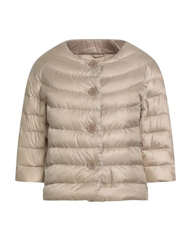 Aspesi Woman Puffer Beige Size Xs Polyester In Brown