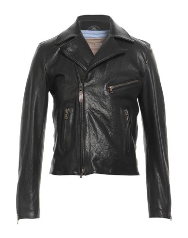 Contrastway Man Jacket Black Size L Leather In Black