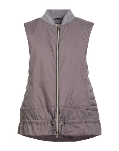 Herno Woman Vest Taupe Size 6 Polyamide, Elastane In Brown