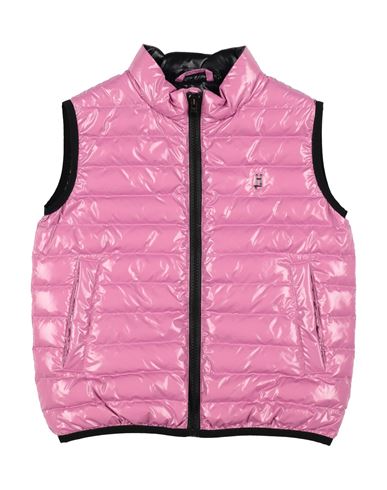 Herno Gloss Toddler Girl Vest Pink Size 6 Polyamide In Pink