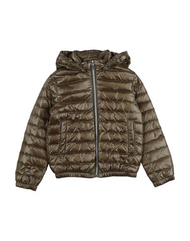 Herno Toddler Boy Puffer Military Green Size 6 Polyamide In Green
