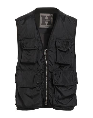 Historic Heroe's Man Vest Black Size M Nylon In Black