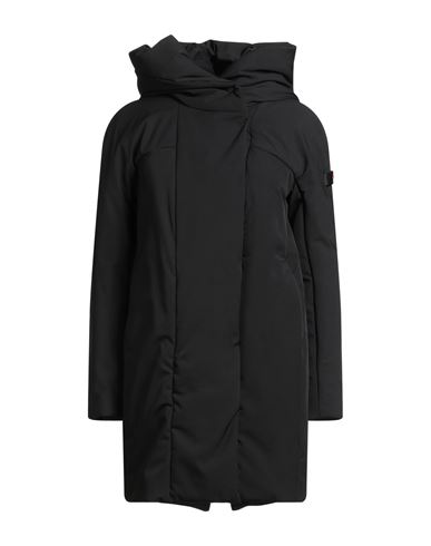 Peuterey Woman Jacket Black Size 6 Polyester, Elastane, Polyurethane In Black