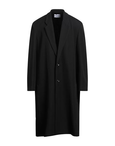 Attachment Man Overcoat & Trench Coat Black Size 3 Wool