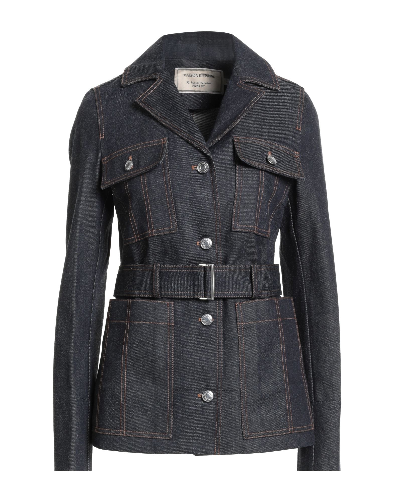  MAISON KITSUNÉ ΠΑΛΤΟ & ΤΖΑΚΕΤ Denim τζάκετ
