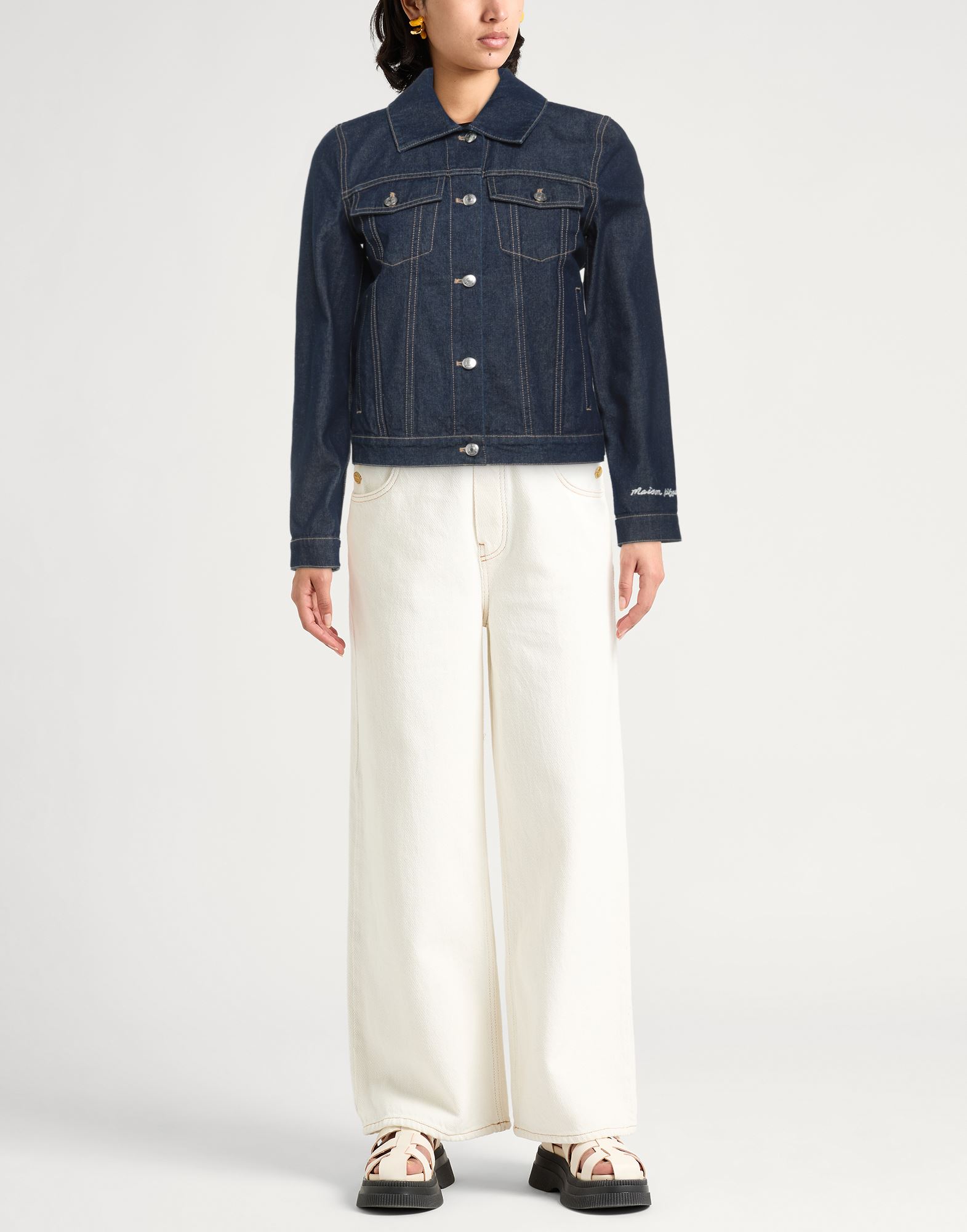  Maison Kitsuné - Jacken & Mäntel - Jeansjacken/mäntel - On Yoox.com 