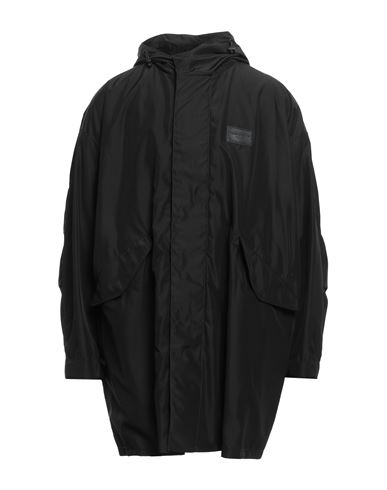 Dolce & Gabbana Man Jacket Black Size 42 Polyester In Black