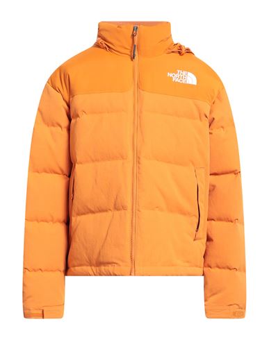 The North Face 1992 Nuptse Logo-embroidered Quilted Ripstop Recycled-down Jacket In Orange
