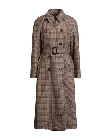 Sealup Woman Coat Sand Size 4 Wool In Brown