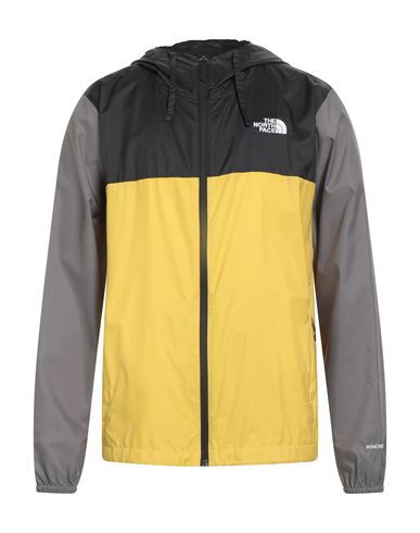 The North Face Man Jacket Mustard Size M Polyester In Yellow