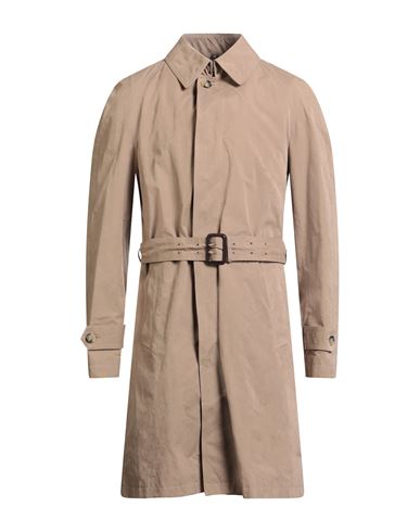 Sealup Man Overcoat & Trench Coat Light Brown Size 46 Cotton, Polyester, Polyamide In Brown