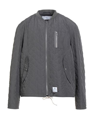 Department Five Department 5 Man Puffer Grey Size 42 Polyester In Gray