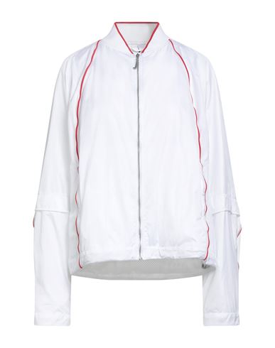 Nike X Jacquemus Woman Jacket White Size Xl Nylon In Gray