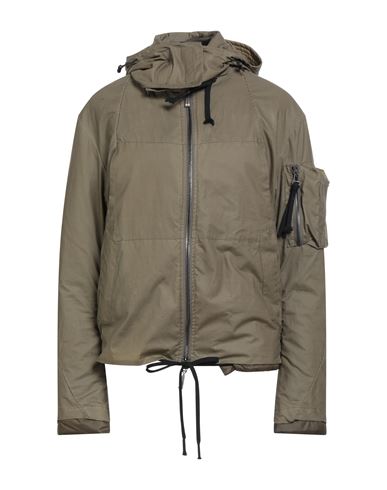 Masnada Woman Puffer Khaki Size 4 Cotton In Neutral