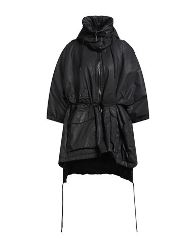 Masnada Woman Puffer Black Size 4 Cotton, Elastane In Black