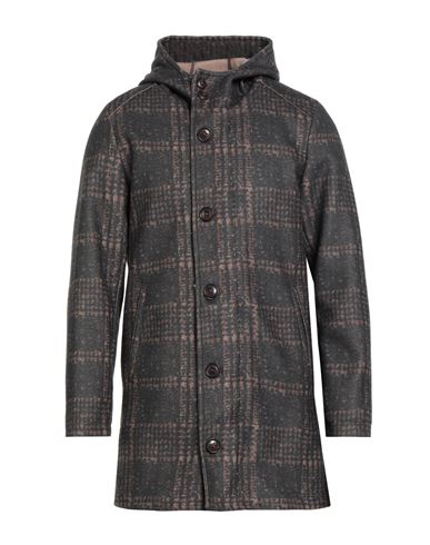 Barbati Man Coat Dark Green Size 42 Polyester In Green
