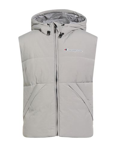 Champion Man Vest Light Grey Size M Polyamide In Gray