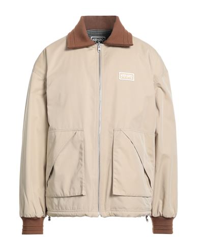Kenzo Reversible Padded Blous In Neutral