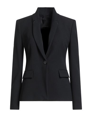 Pinko Giappone Single-breasted One Button Jacket In Black