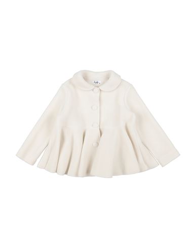 Il Gufo Toddler Girl Coat White Size 4 Polyester, Viscose In White