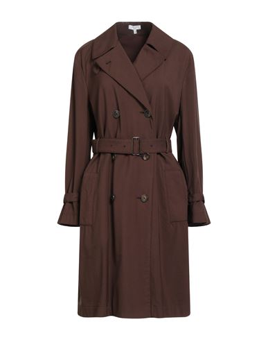 Boglioli Woman Overcoat & Trench Coat Brown Size 6 Virgin Wool In Brown