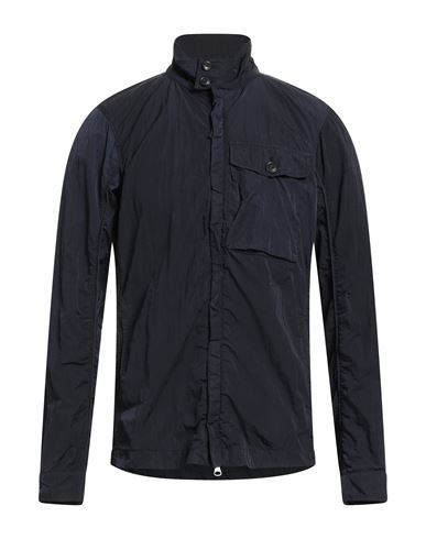 Baracuta Man Jacket Midnight Blue Size 44 Polyamide In Blue
