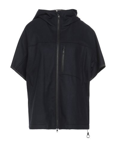 Regulation Yohji Yamamoto Woman Jacket Navy Size 2 Wool, Nylon, Linen In Black