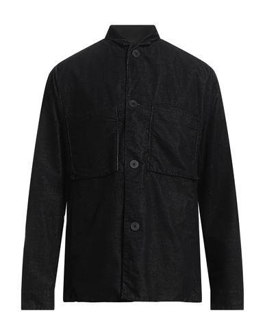 Transit Man Shirt Black Size Xl Cotton, Polyester, Elastane In Black