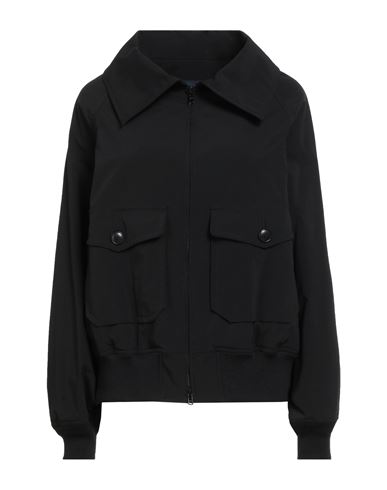 Regulation Yohji Yamamoto Woman Jacket Black Size 2 Polyester, Acrylic, Wool In Black