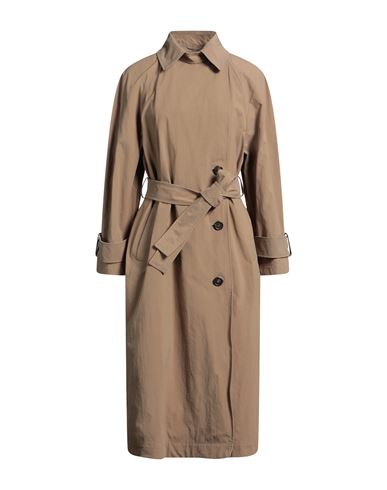 Brunello Cucinelli Woman Overcoat & Trench Coat Khaki Size 4 Polyamide In Brown