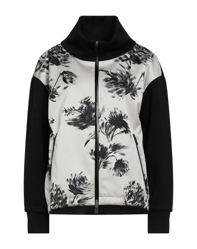 Herno Laminar Woman Jacket Light Grey Size 6 Cotton, Polyamide, Polyester, Polyurethane In Multi