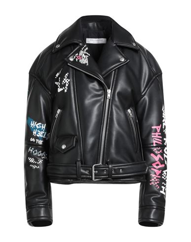 Philosophy Di Lorenzo Serafini Woman Jacket Black Size M Polyester In Black