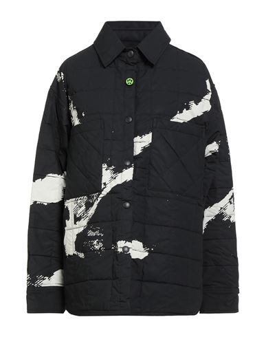 Barrow Woman Puffer Black Size M Cotton, Elastane In Black