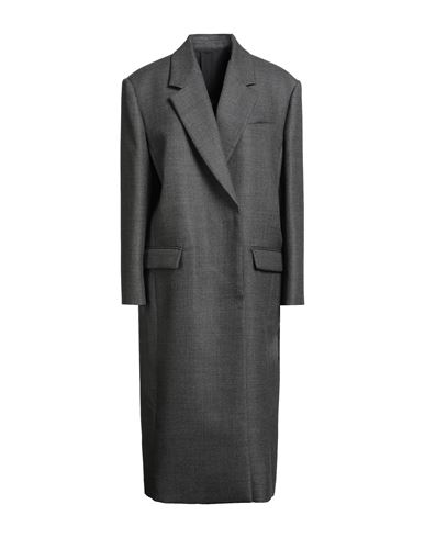 Brunello Cucinelli Woman Coat Grey Size 8 Virgin Wool In Gray