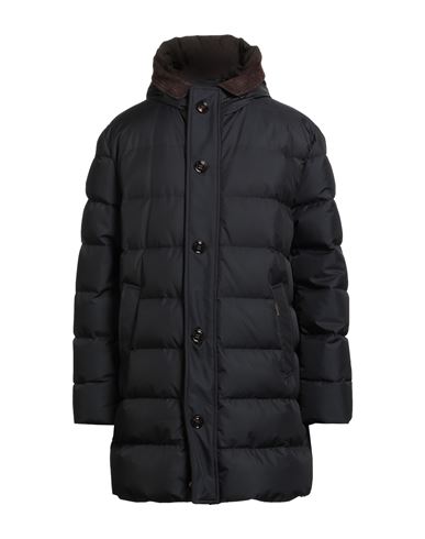 Moorer Man Puffer Midnight Blue Size 48 Polyester In Blue